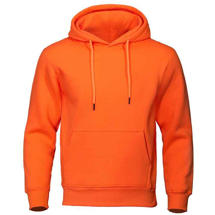 Men - Fleece Hoodie - Warm & Cozy Fabric - Perfect for Cold Weather Comfort