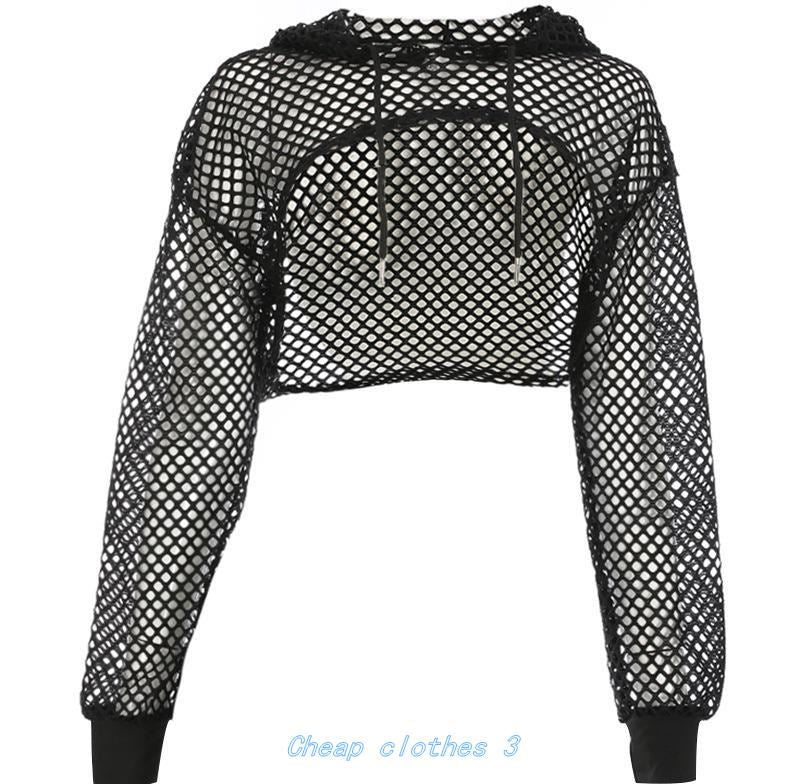 Chic Sheer Shirt Long Sleeve Tight T-shirt Blouse