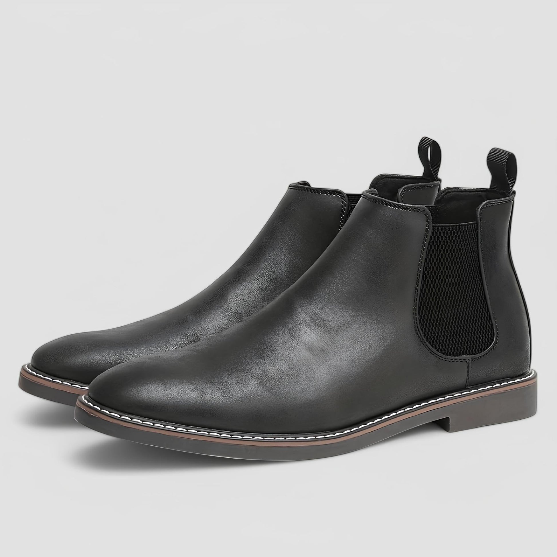 Men's - Chelsea Boots - Slip-On - Elegant and Stylish