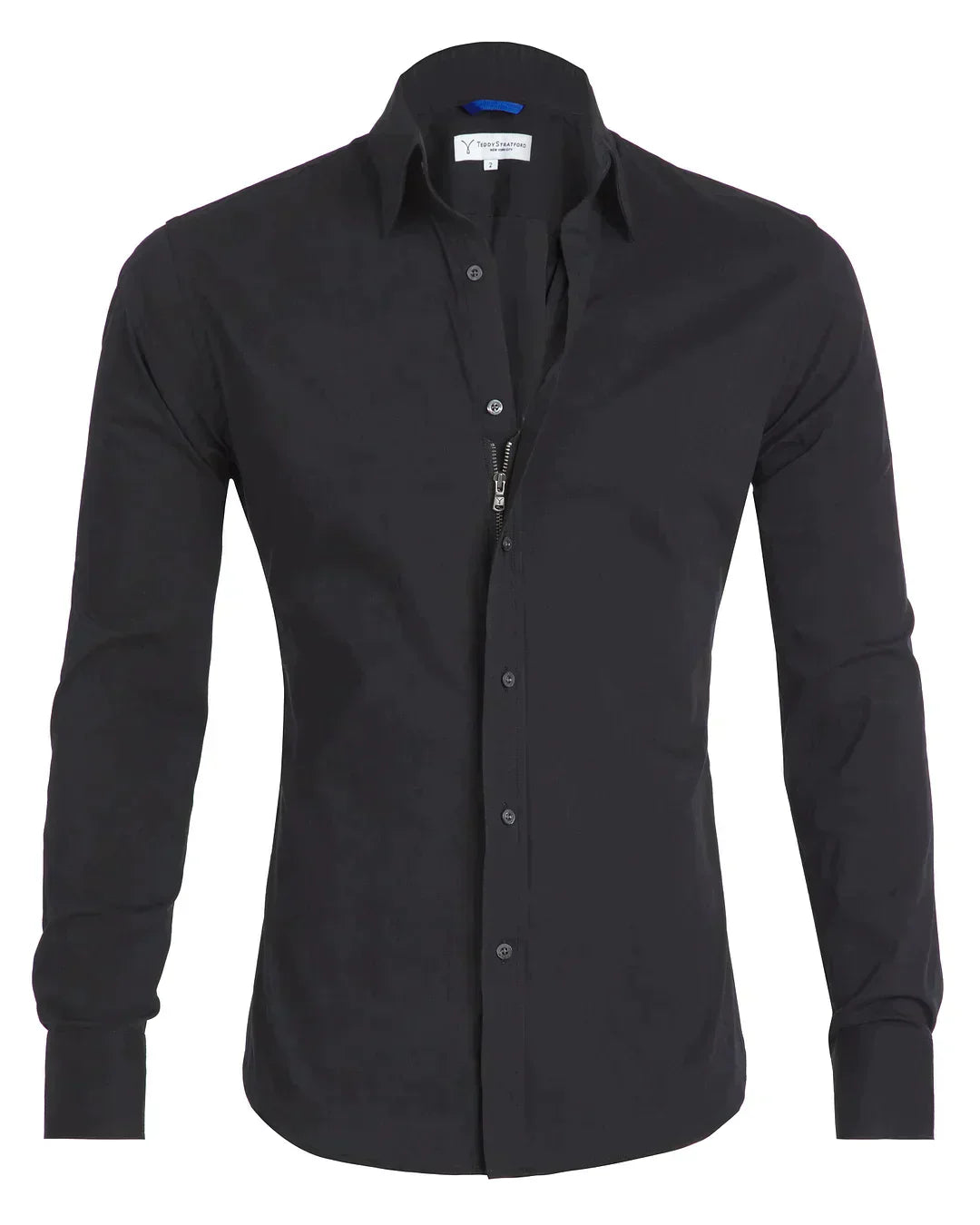 Elite stretch zip shirt for casual looks