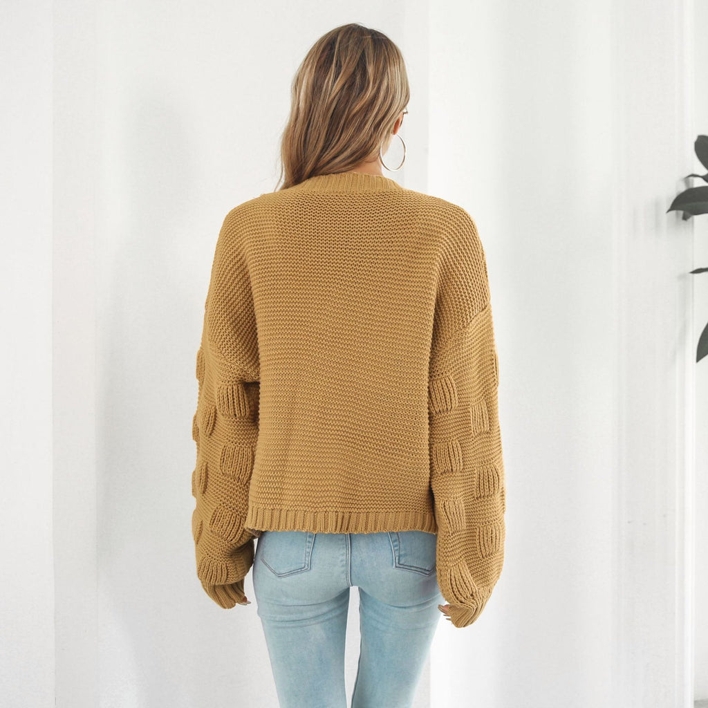 Ana™ cardigan with puff sleeves