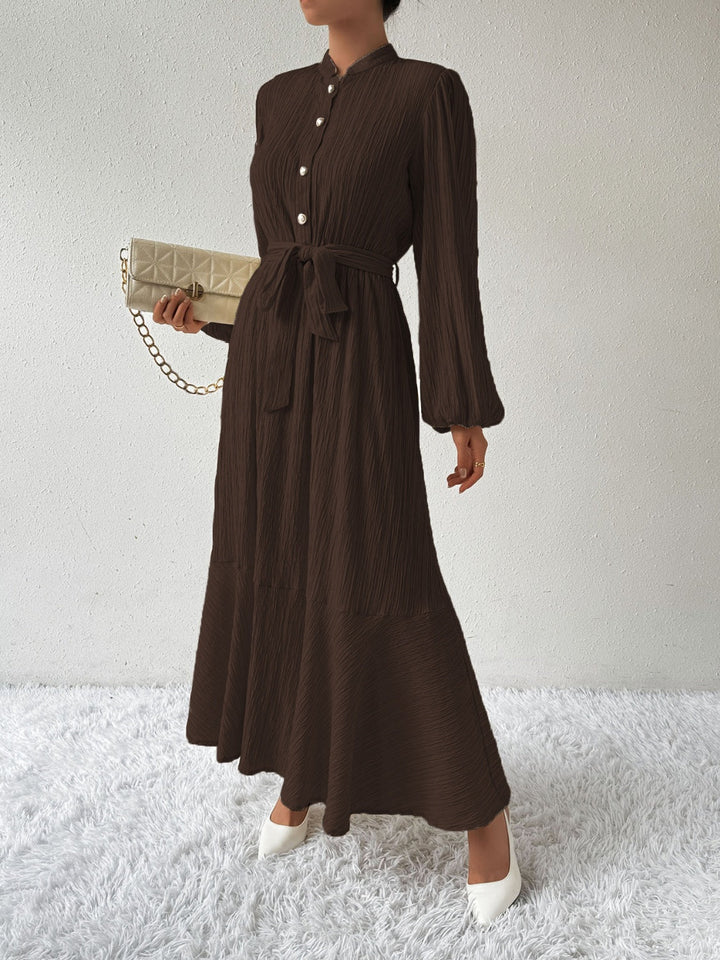 Women's - Elegant Long Sleeve Dress - Stylish Design - Perfect for Any Occasion - Women's Fashion