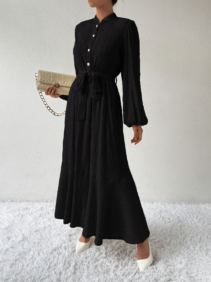 Women's - Elegant Long Sleeve Dress - Stylish Design - Perfect for Any Occasion - Women's Fashion