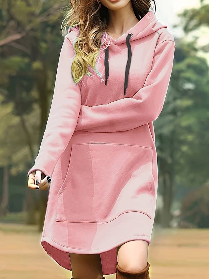 Women's - Long Hoodie - Soft & Stylish