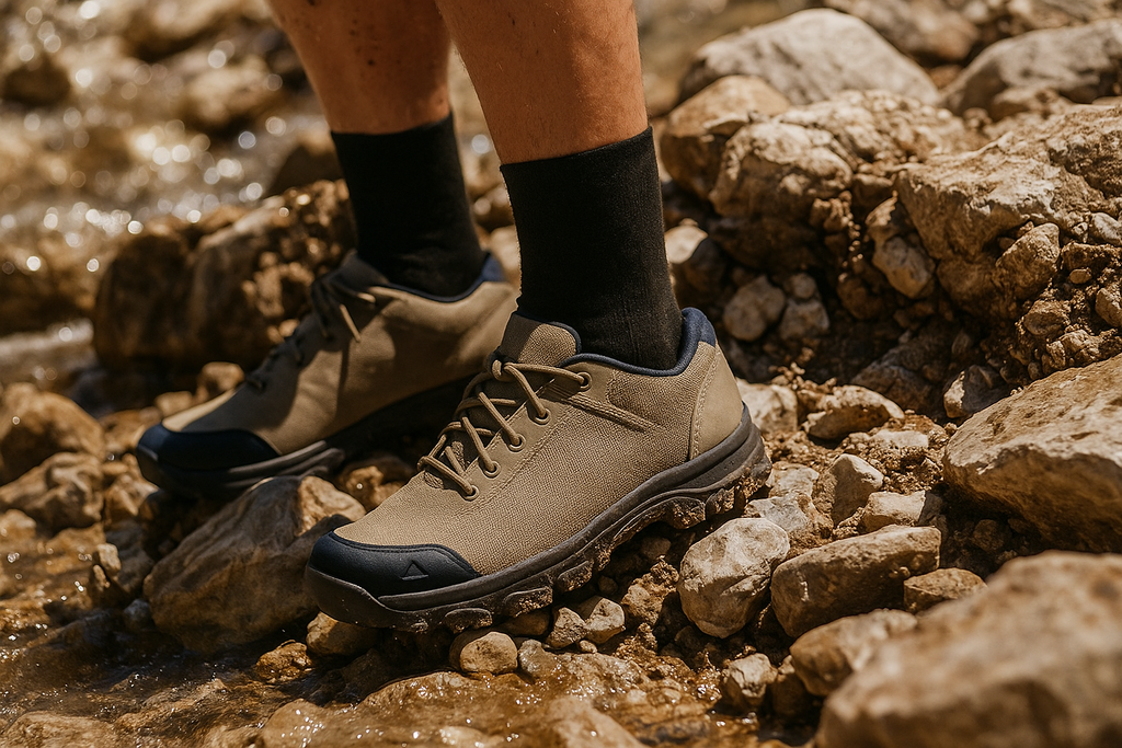 Men's - Industrial Safety Shoes - Durable Material - Toe Cap - Slip-Resistant Grip