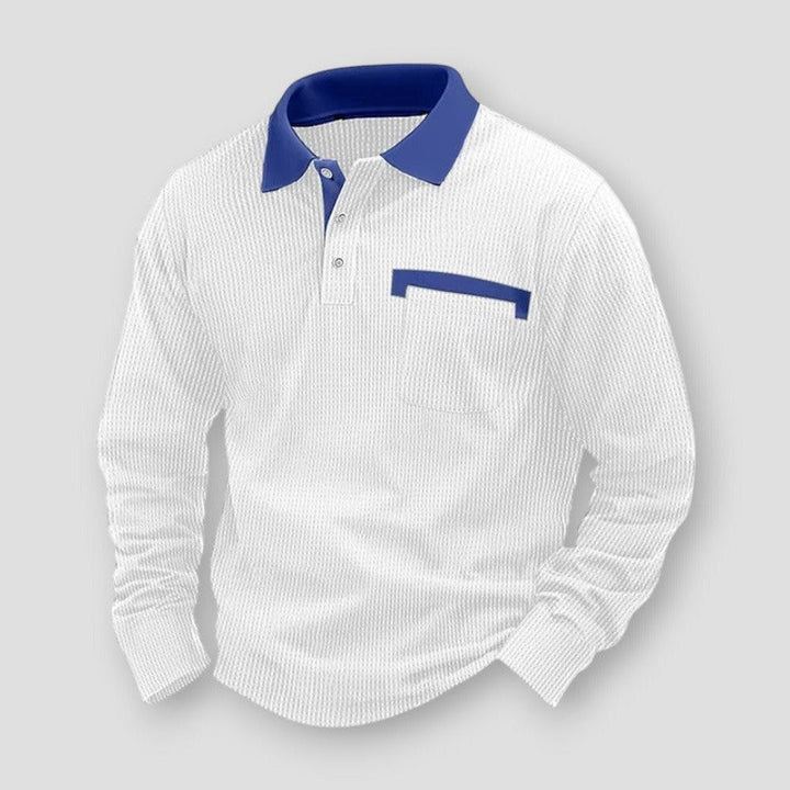 Men - Polo Shirt - Comfortable Cotton - Stylish Dover Design for Casual Wear