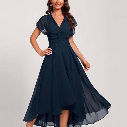 Women's - Elegant Midi Party Dress- Stylish & Comfortable - Perfect for Events