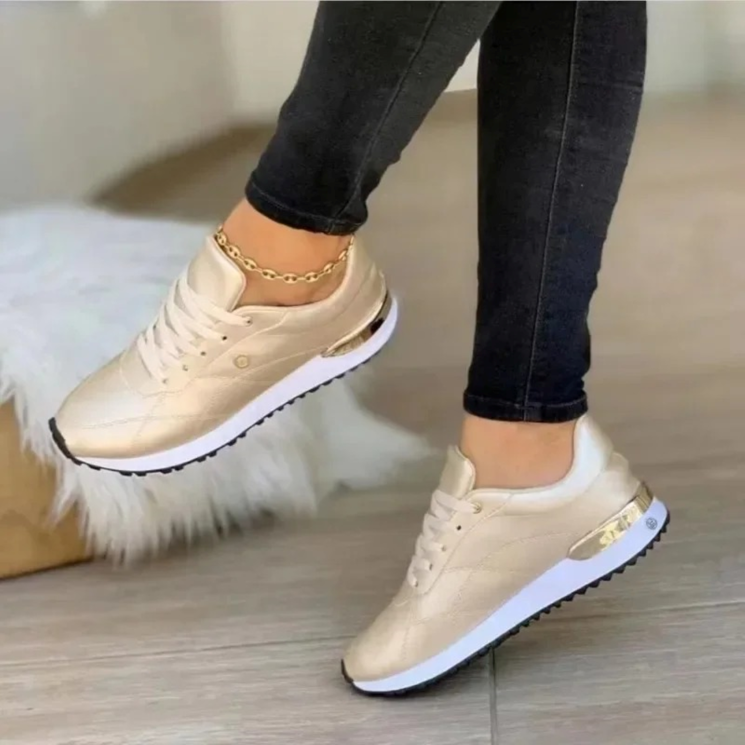 Ella | Women's leather trainers