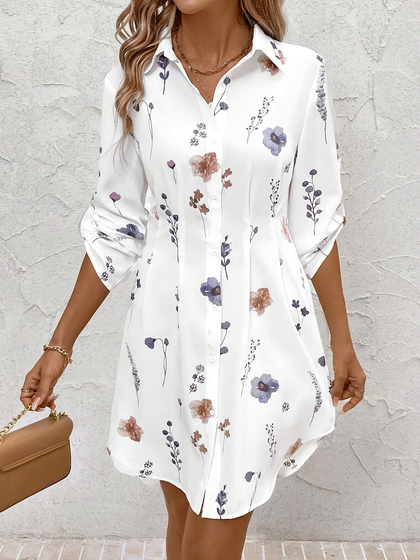 Women's – Dress – Elegant Lace Design – Sophisticated Casual Dress