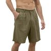 Linen summer shorts for men