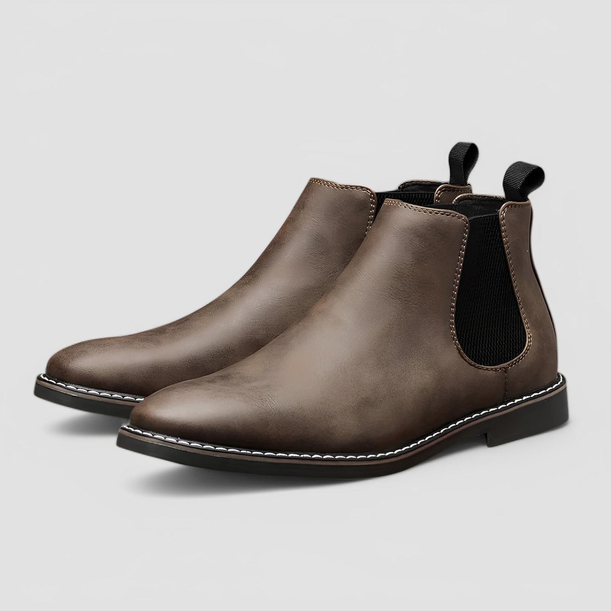Men's - Chelsea Boots - Slip-On - Elegant and Stylish