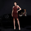 Exclusive Symphony Sequin Short Dress