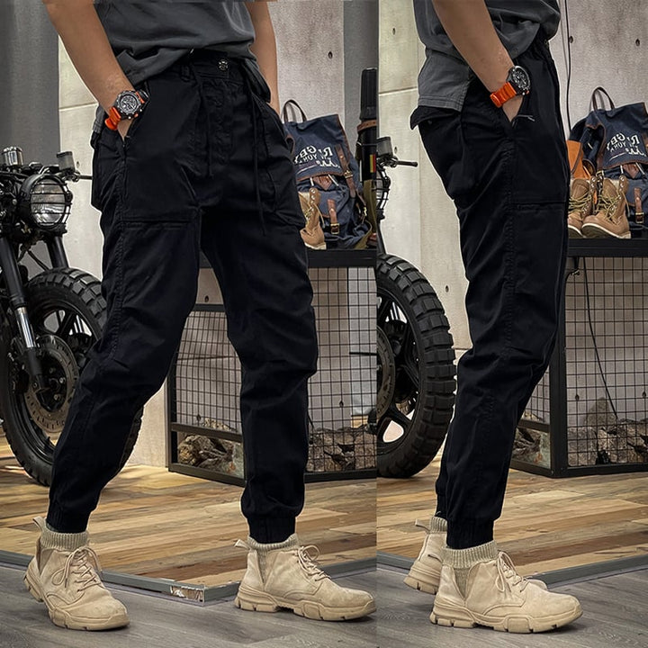 Stretchy cargo trousers