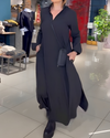 Women's - Elegant Dress - Flowing Fabric - Perfect for Special Occasions - Timeless Style