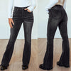 Classically elegant denim trousers