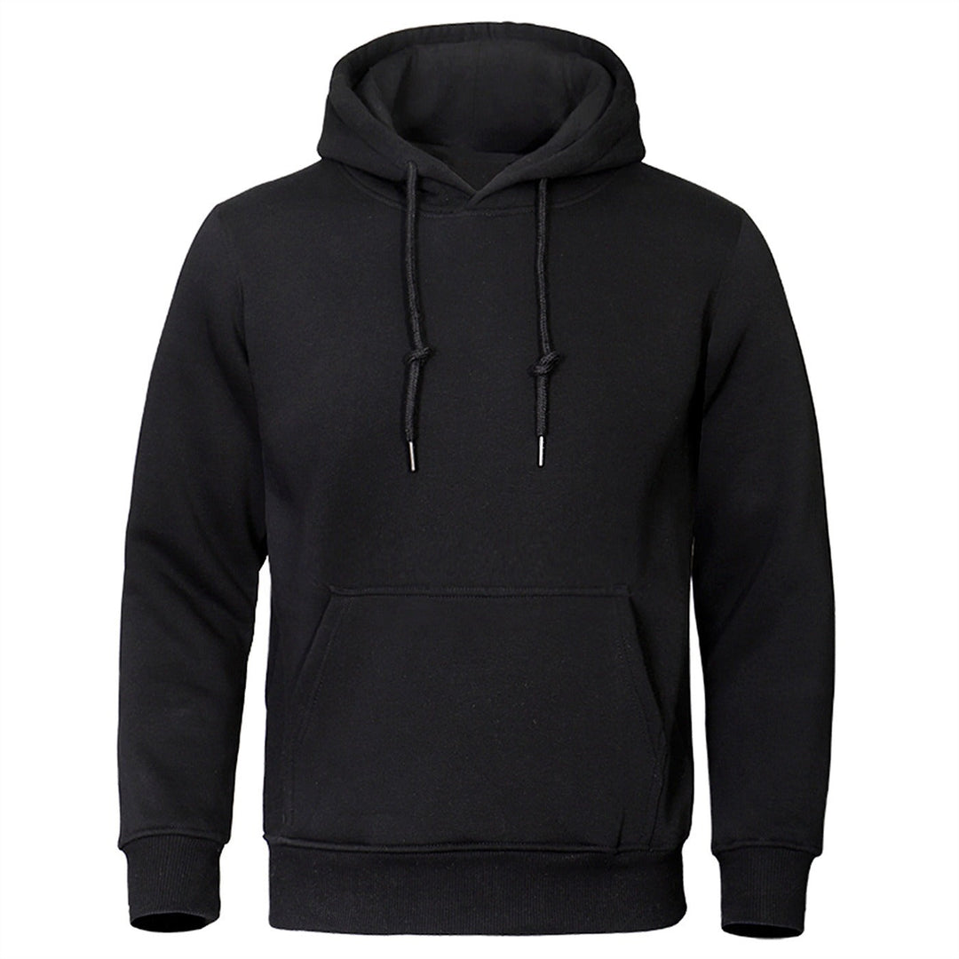 Men - Fleece Hoodie - Warm & Cozy Fabric - Perfect for Cold Weather Comfort