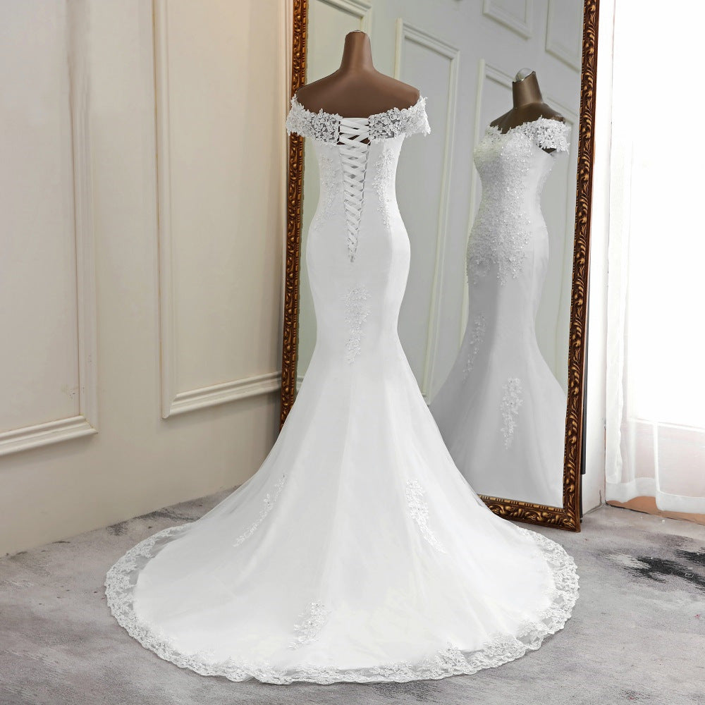 Tube Top Bridal Slim wedding dress