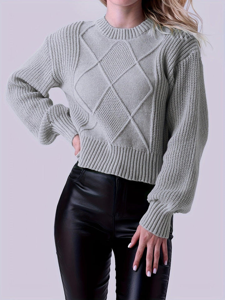 Knitted jumper for women