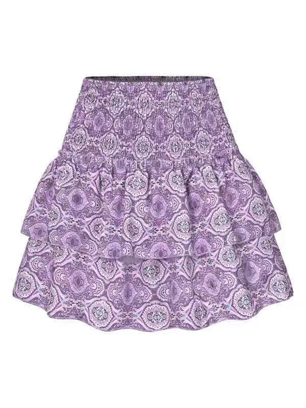 Leisure Versatile lotus blossom skirt women's skirt