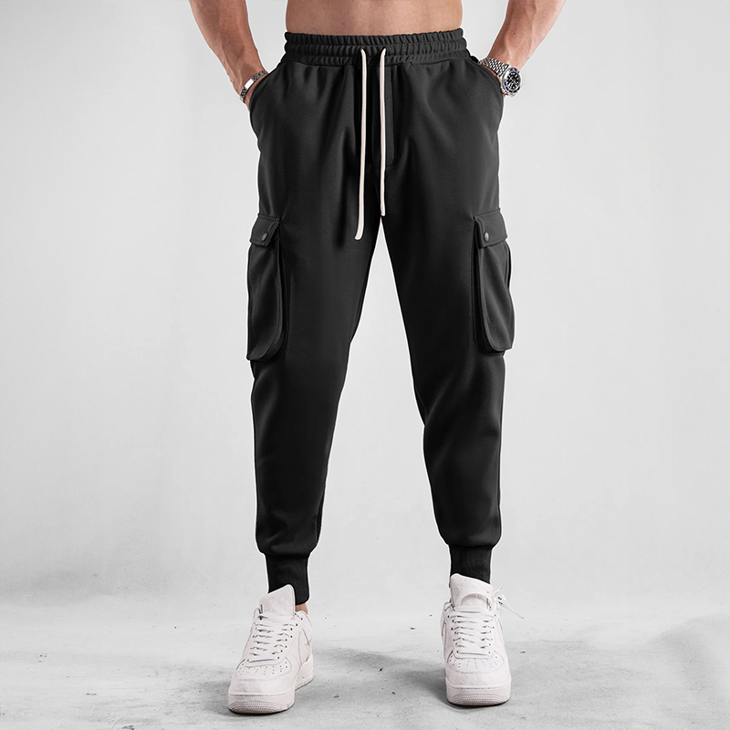 Dynamic sports trousers for men with elasticated waist and effortless comfort | Jens