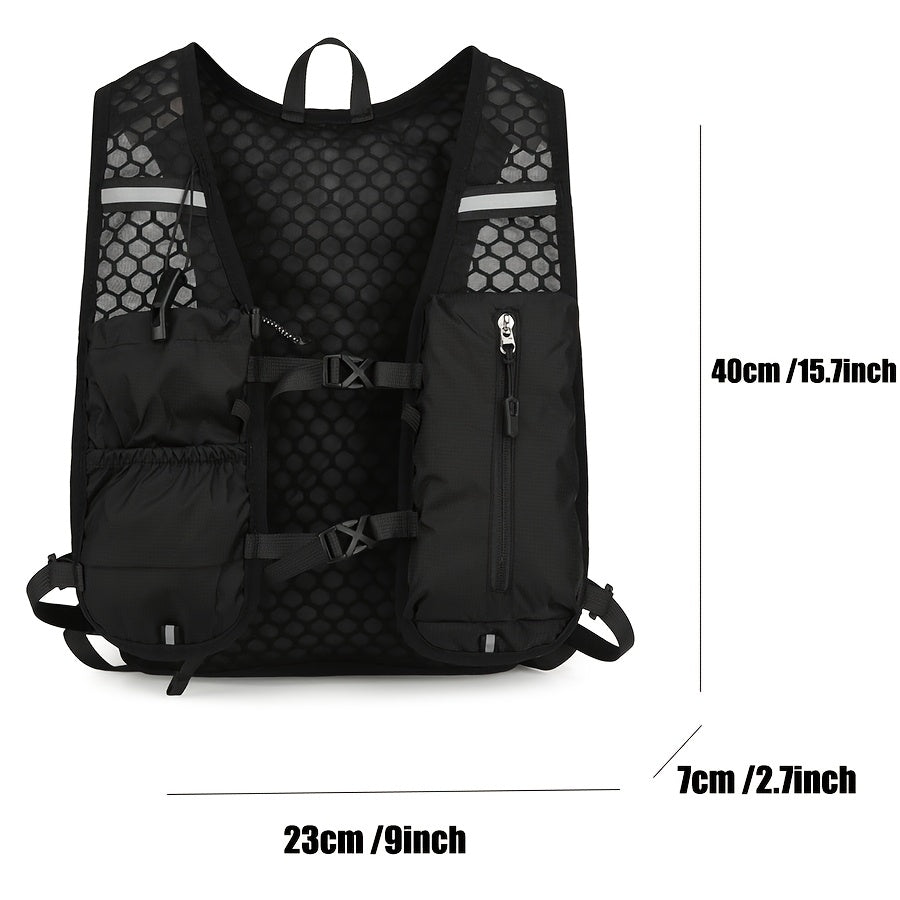 Hydration Backpack | Lightweight & Breathable | Waterproof Nylon | Outdoor & Cycling