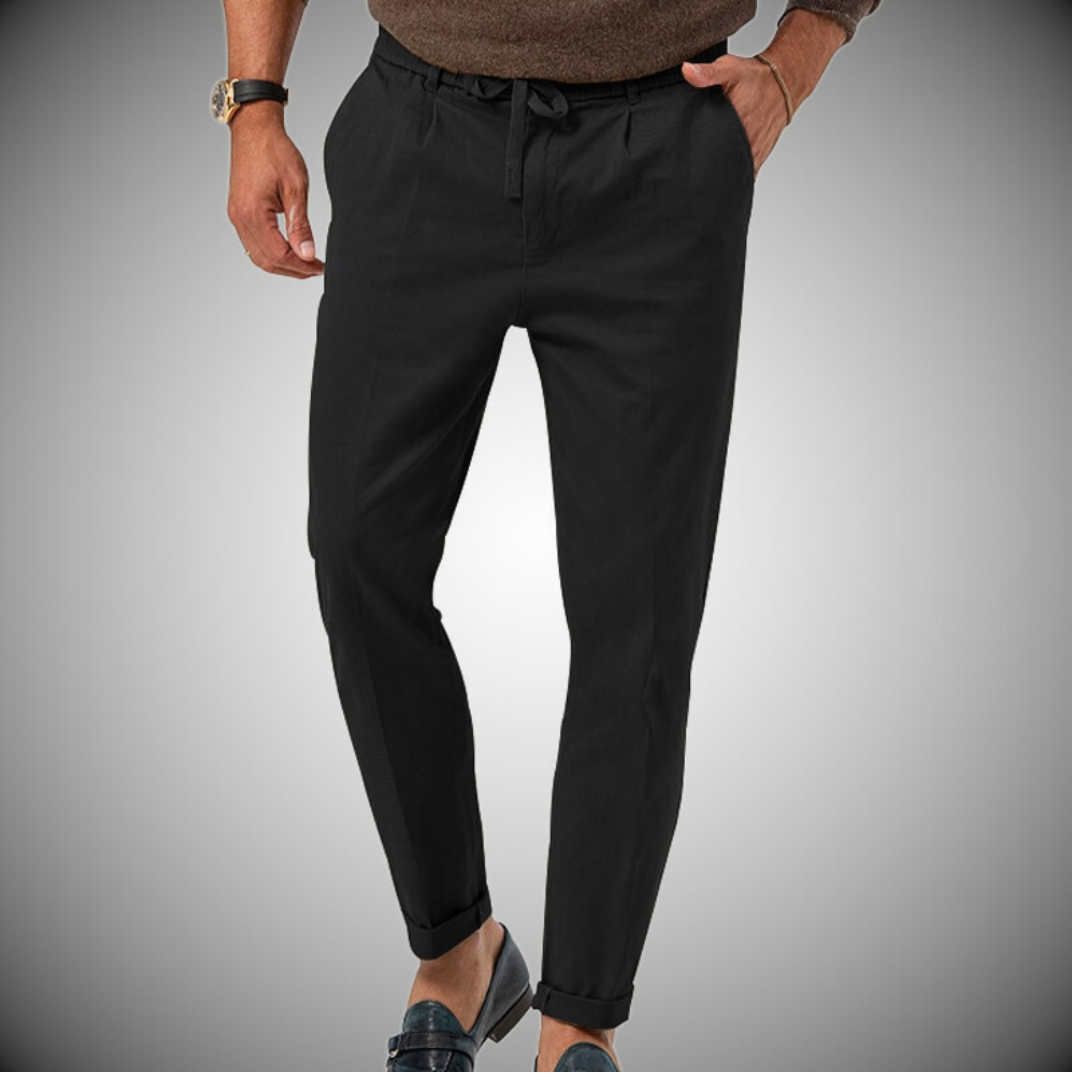 Men's Trousers | Straight Fit & Adjustable Drawstring | Lightweight & Comfortable