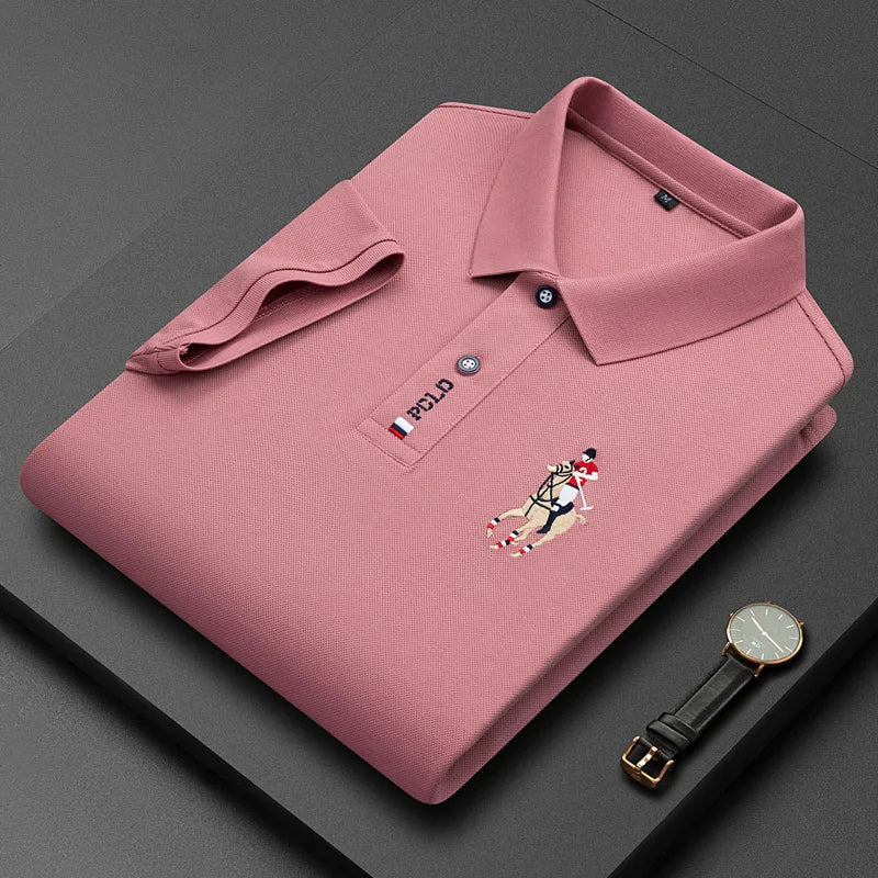 Men's Polo | Button-up Design | Stylish & Durable | Summer