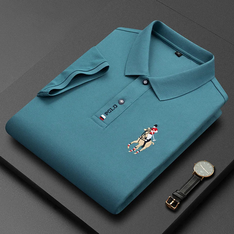 Men's Polo | Button-up Design | Stylish & Durable | Summer