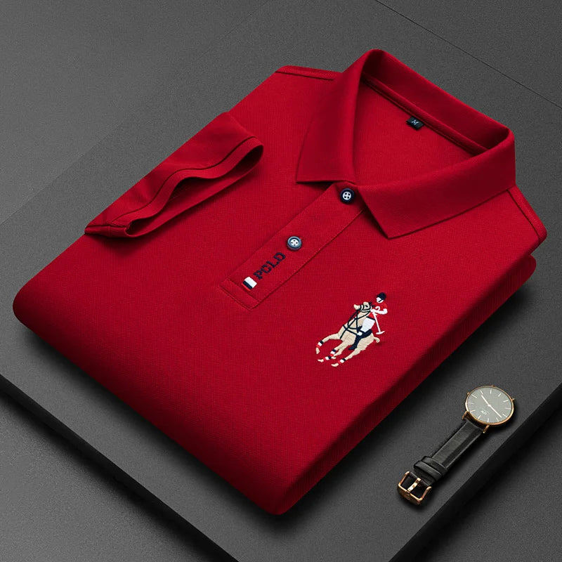 Men's Polo | Button-up Design | Stylish & Durable | Summer