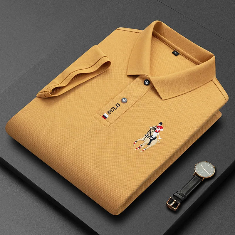 Men's Polo | Button-up Design | Stylish & Durable | Summer