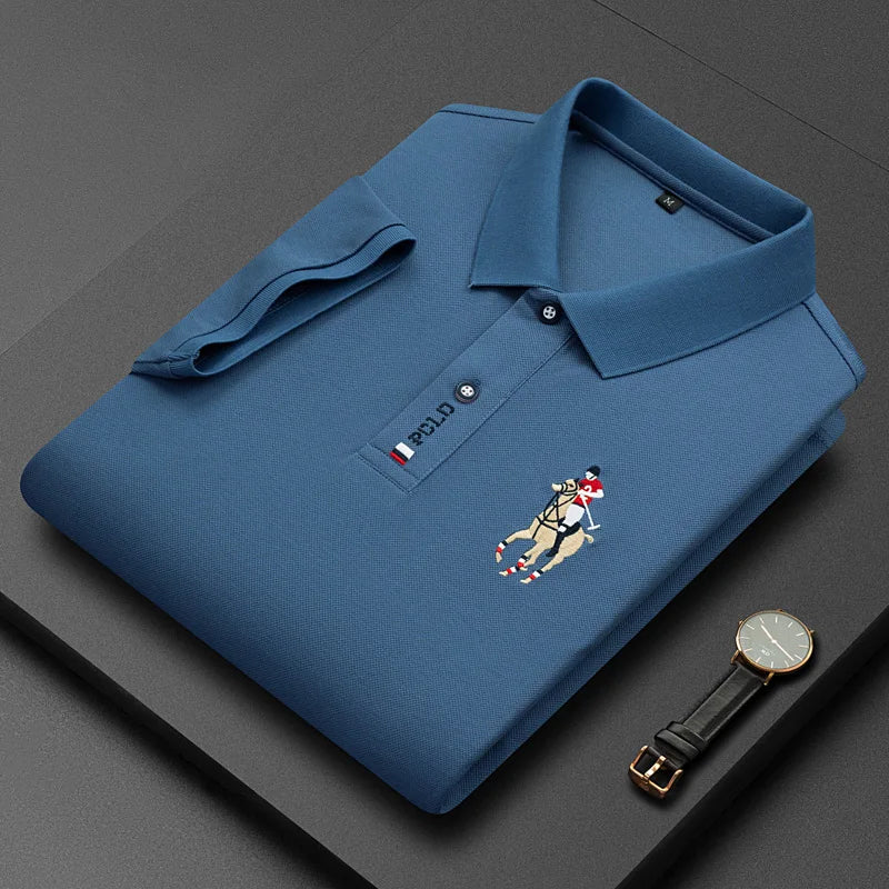Men's Polo | Button-up Design | Stylish & Durable | Summer
