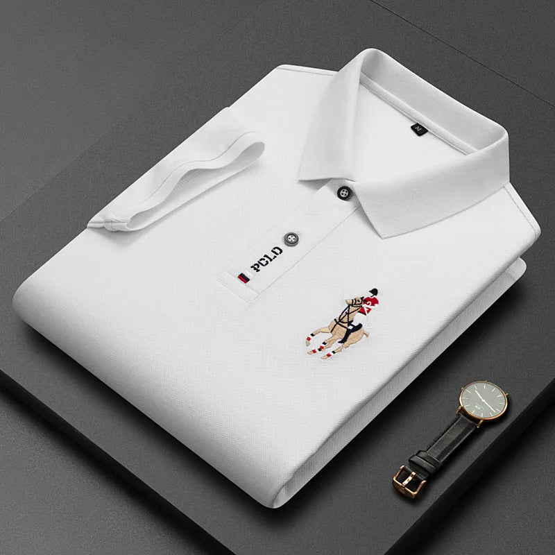 Men's Polo | Button-up Design | Stylish & Durable | Summer