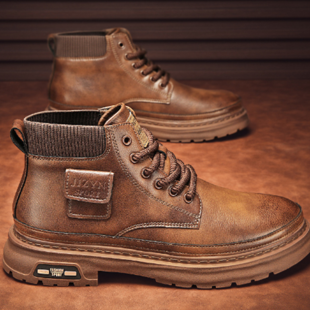 High-quality men's leather shoes for comfort and timeless style | Boaz