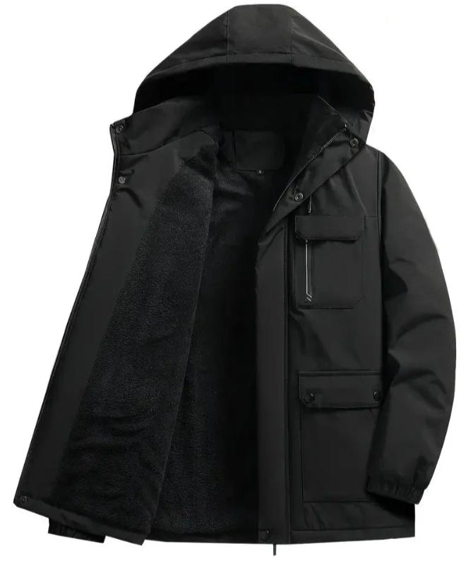 Classic Regular Fit Winter Parka Jacket for men with superior warmth and comfort | Cas