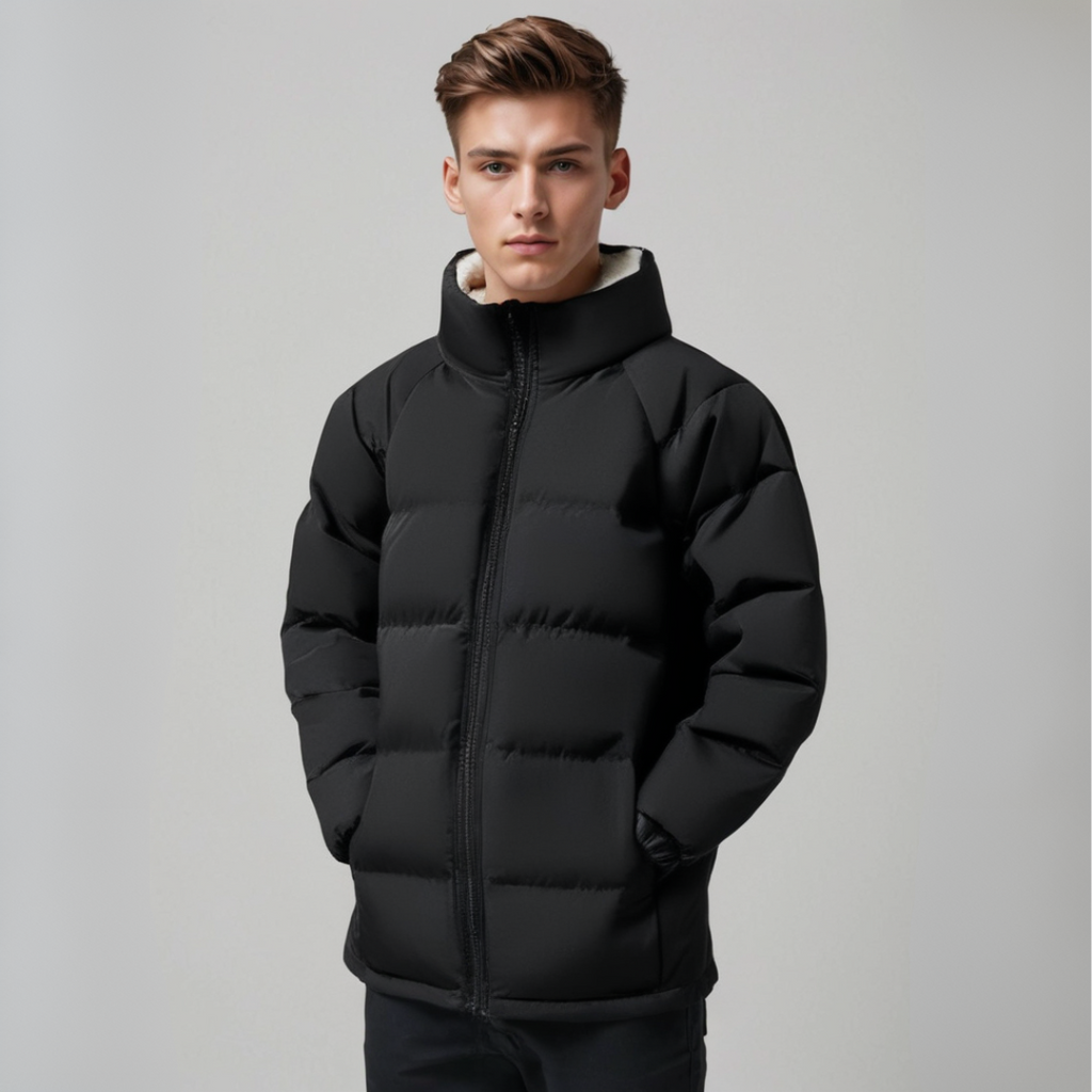 Insulated Puffer Jacket for men with ultimate comfort and cosy warmth | Martijn