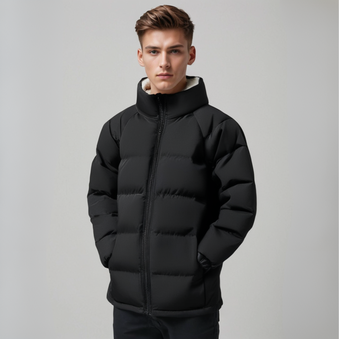 Insulated Puffer Jacket for men with ultimate comfort and cosy warmth | Martijn