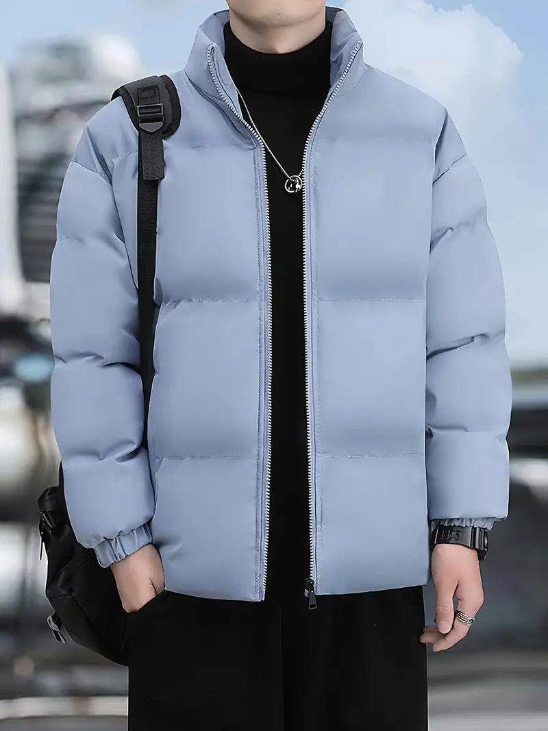 Cozy insulated winter jacket for men with timeless warmth and exceptional comfort | Wesley