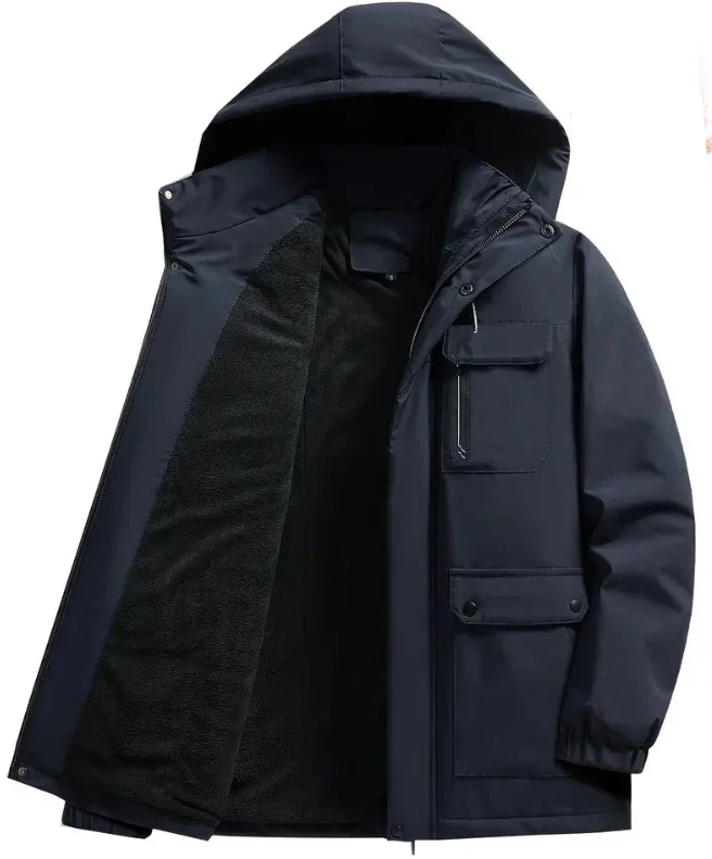 Classic Regular Fit Winter Parka Jacket for men with superior warmth and comfort | Cas