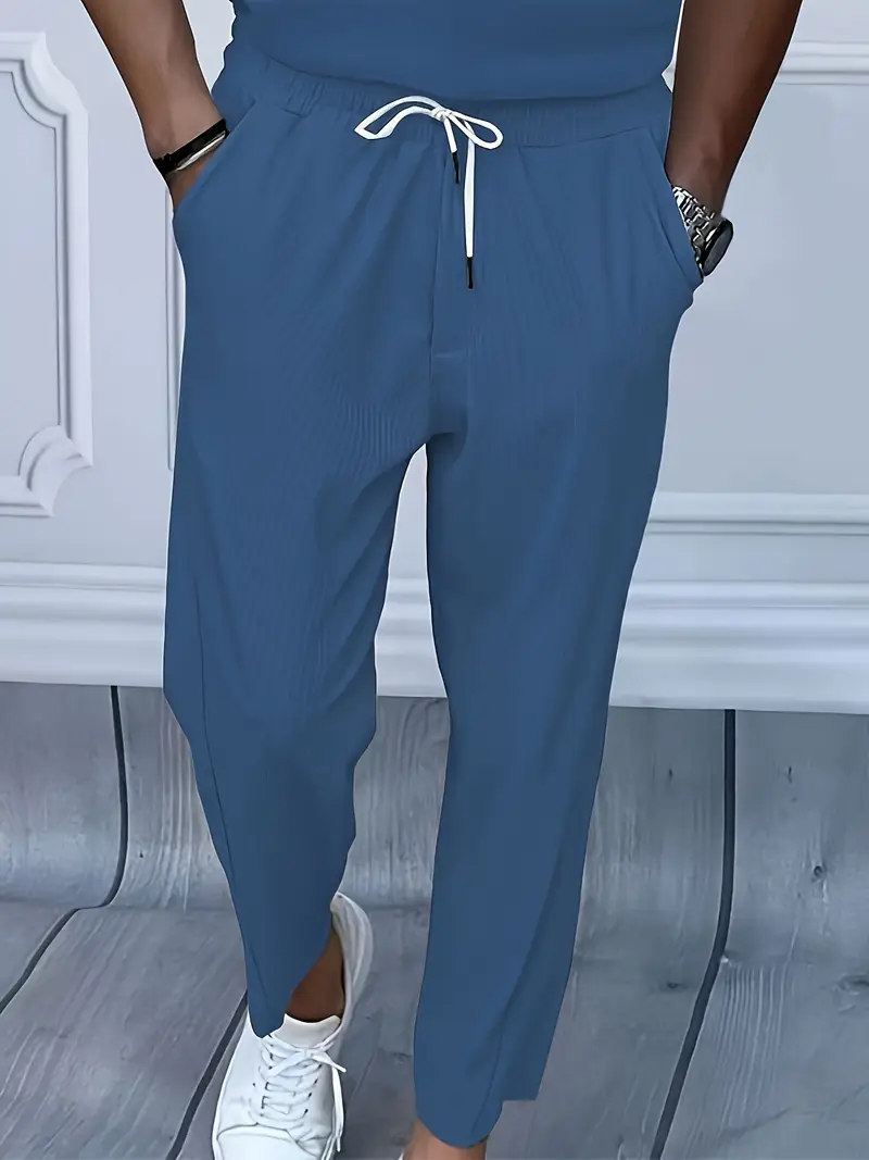 Stylish and versatile 2-piece casual set for men with sporty look | Thijmen