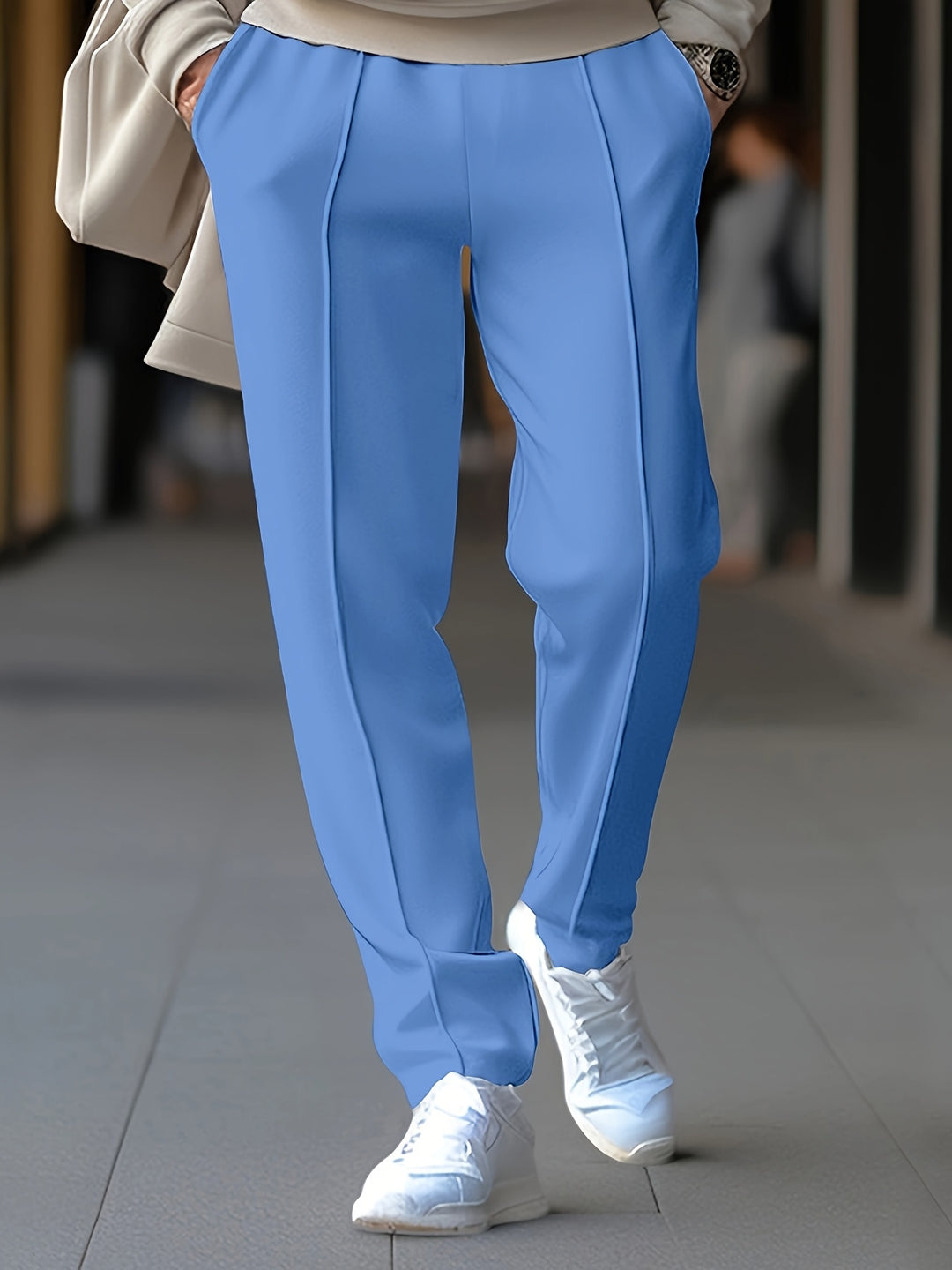 Men's Sports Pants | Lightweight & Breathable | Drawstring | Slim Fit