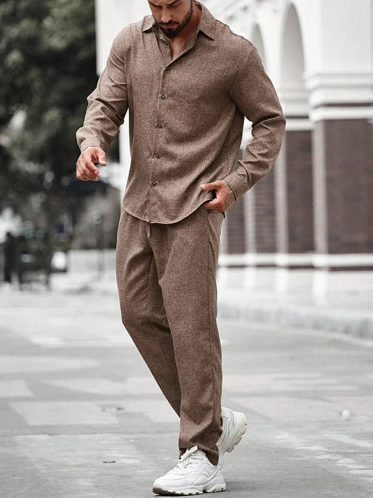 Two-piece Casual Suit | Modern & Sophisticated Look | Comfortable Soft Fabric