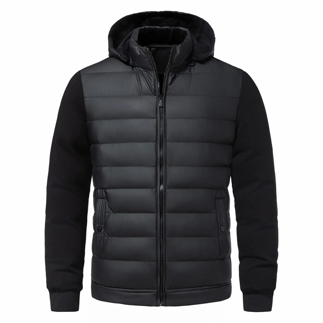 Casual men's winter hooded jacket for superior comfort and timeless warmth | Dirk