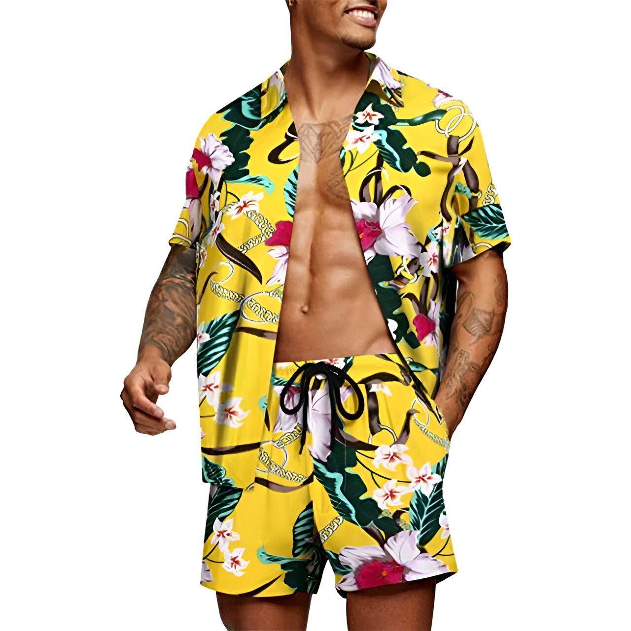 Men's Summer Set | Airy & Trendy | Beach & Casual Look