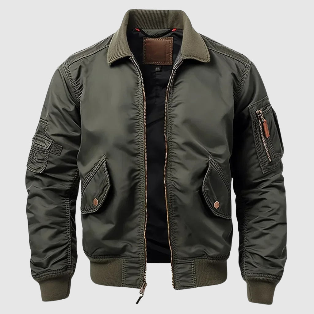 Bomber jacket for men with urban adventures and effortless style | Victor