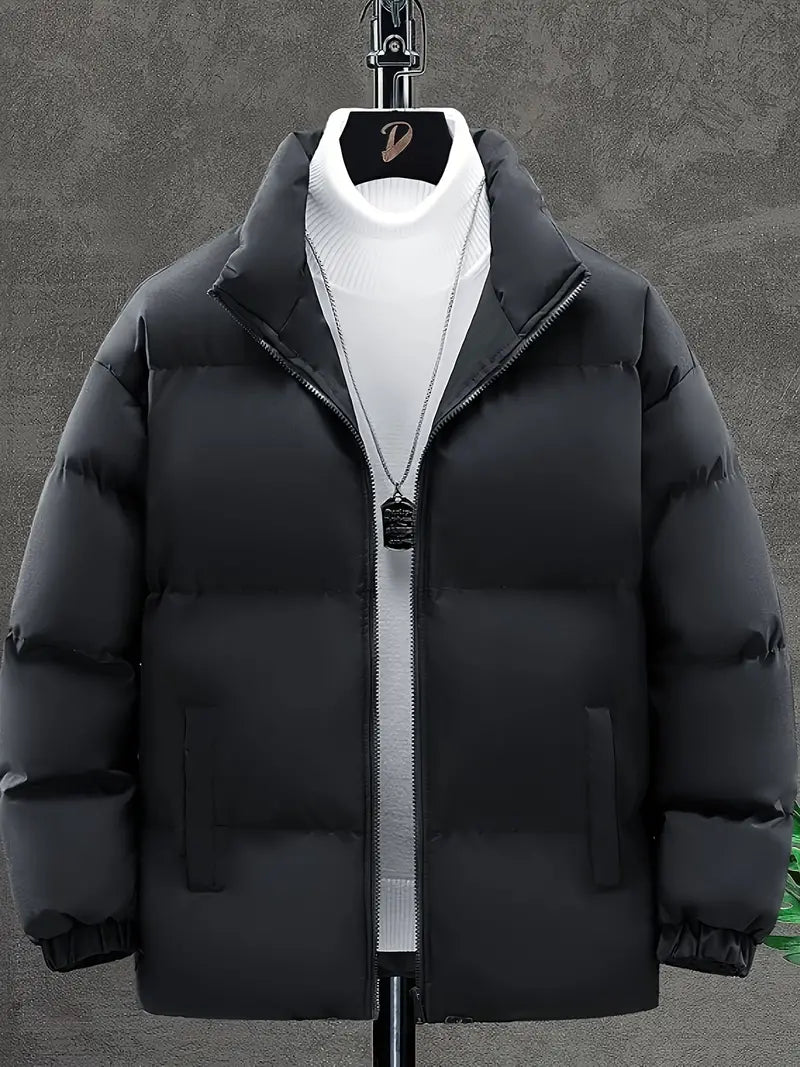 Cozy insulated winter jacket for men with timeless warmth and exceptional comfort | Wesley