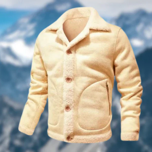 Elegant and cosy warm men's jacket with premium comfort and versatile design | Max
