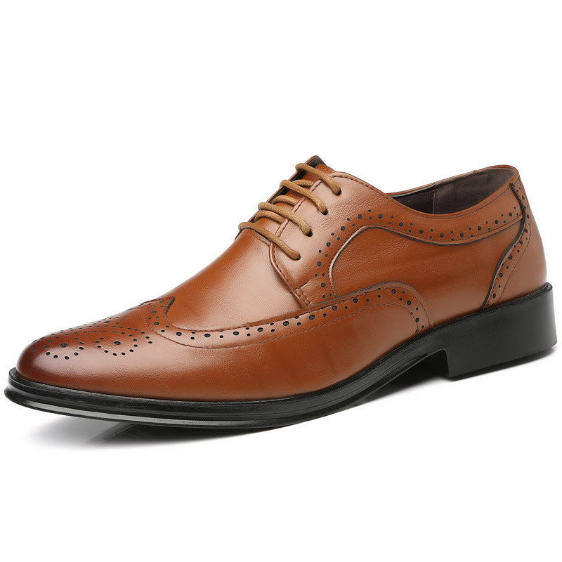Elegant leather shoes for men with exquisite design and classic charm | Lucas