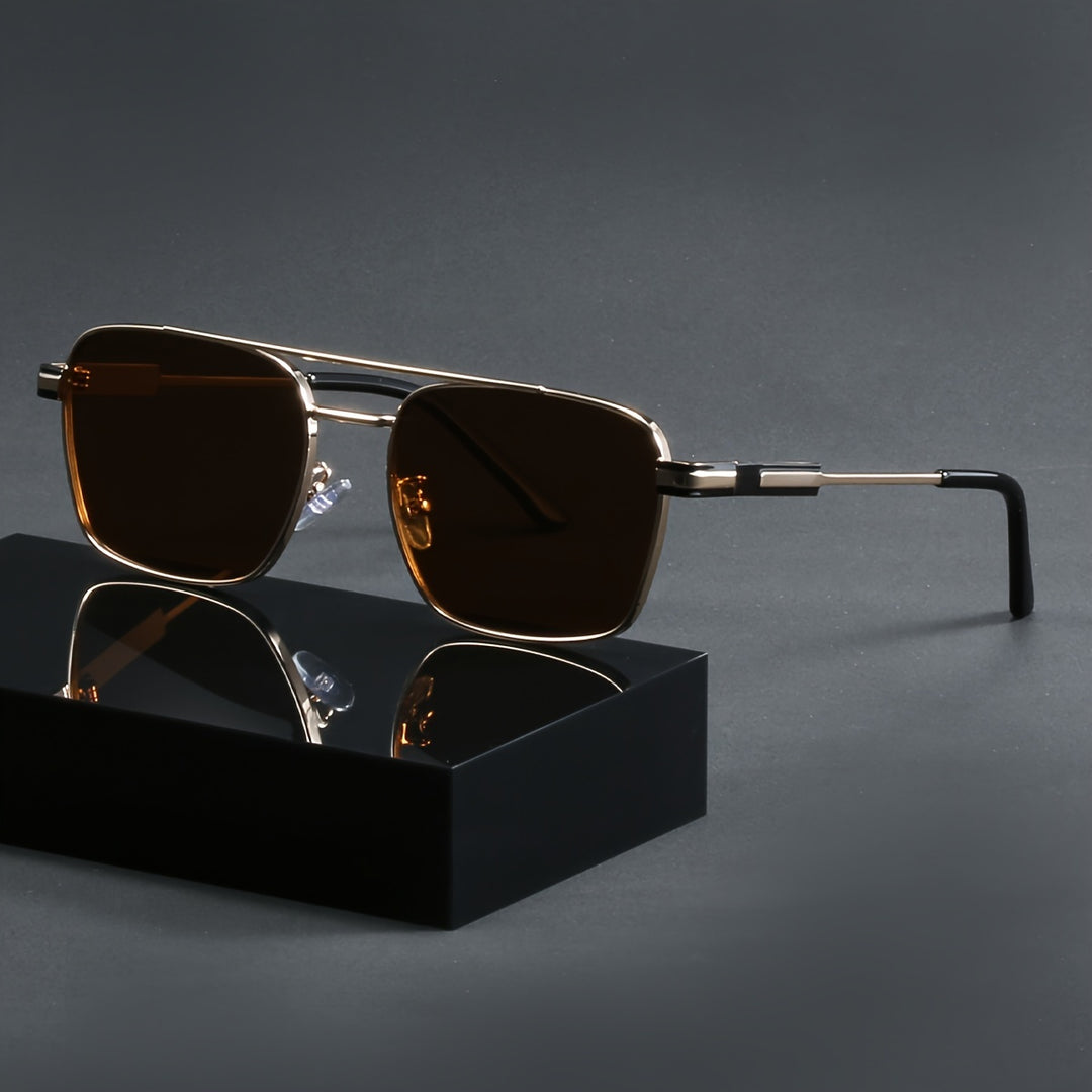 Trendy Full-Rim sunglasses with light-blocking lenses for men for beach & casual wear | Noah