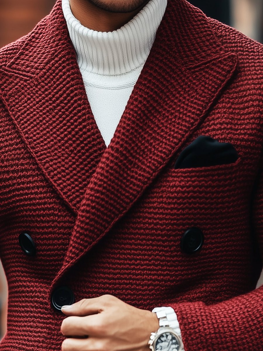 Casual and classic blazer for men with refined elegance and charismatic style | Philip
