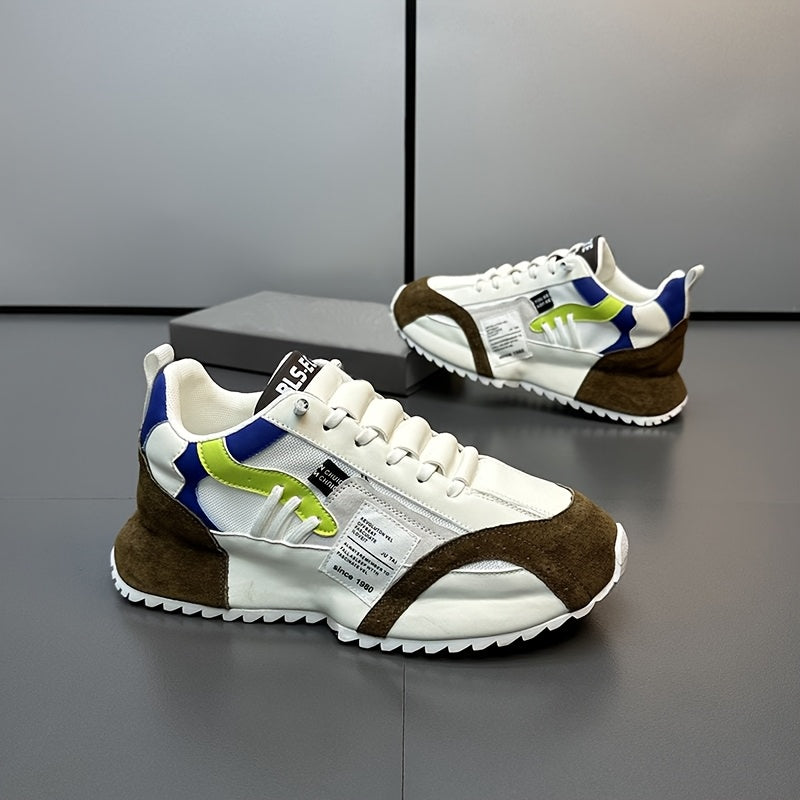 Men's Platform Shoes | Comfortable & Trendy | For Hiking & Jogging | All-Season Lacing Shoe